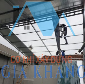 Thi công làm mái tôn bình tân